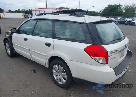2009 Subaru Outback 2.5I from USA, damaged, VIN 4S4BP60C797337282